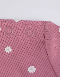 T-shirt - Print all-over - roze