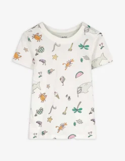 T-shirt - Print all-over - wit