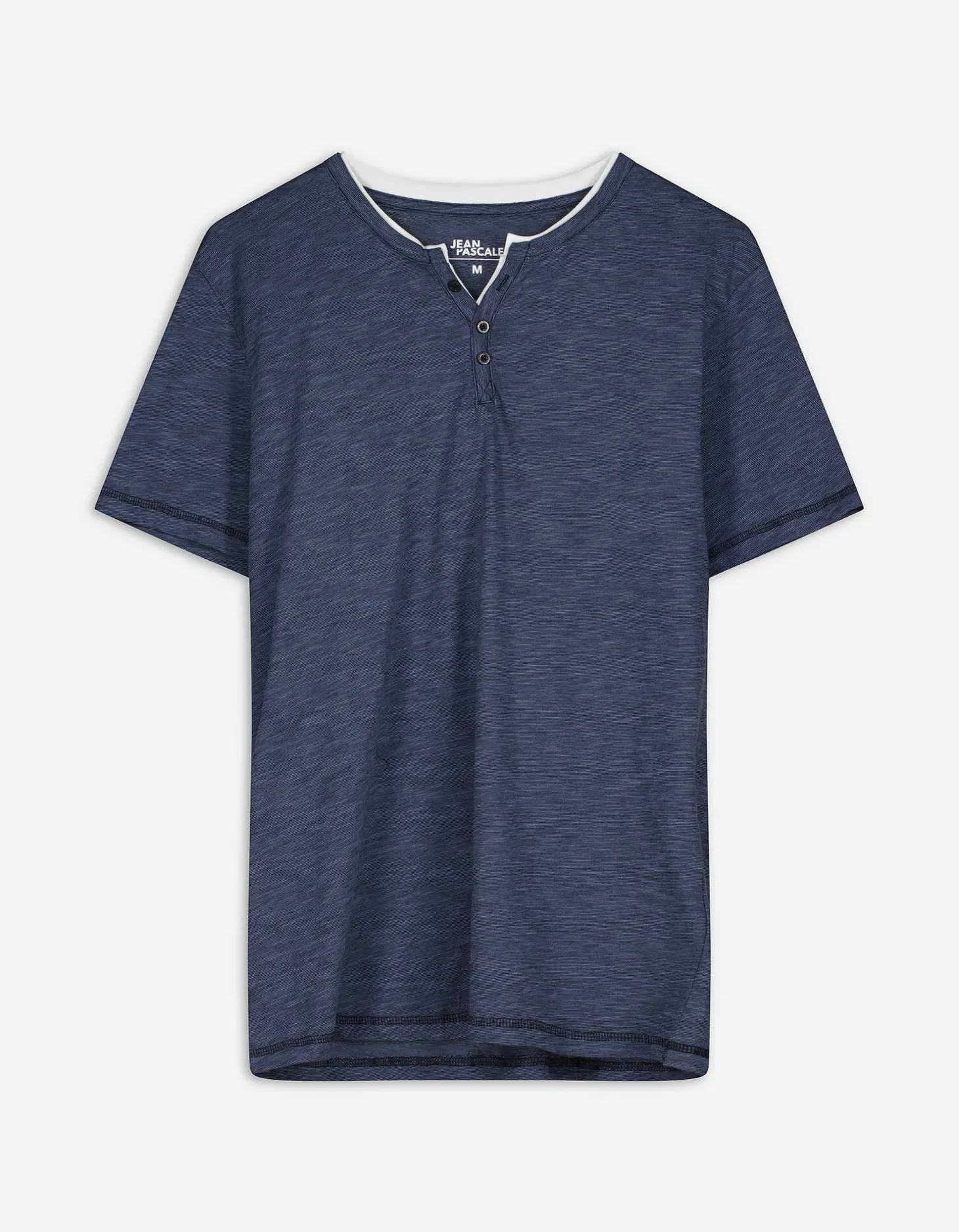 T-shirt - Regular fit - donkerblauw