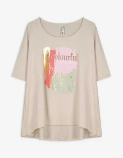 T-shirt - Regular fit - wit