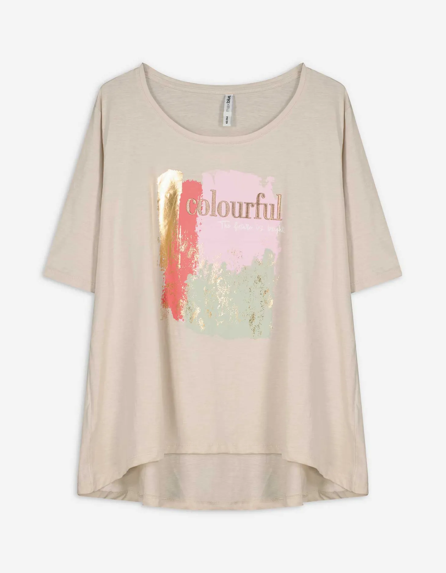 T-shirt - Regular fit - wit