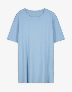 T-shirt - Ronde hals - blauw