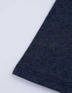 T-shirt - Ronde hals - donkerblauw