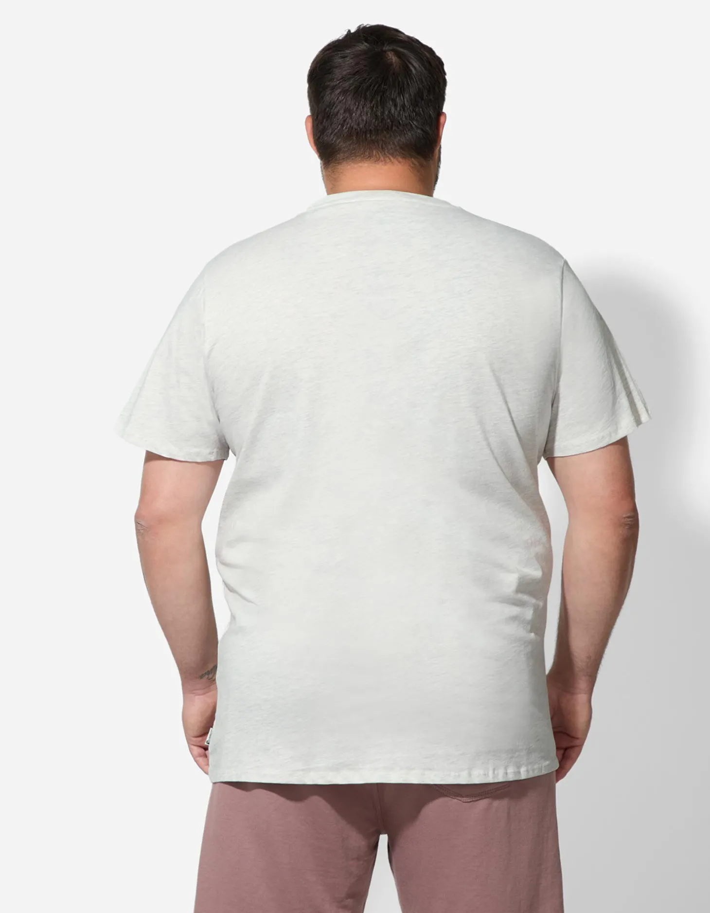T-shirt - Ronde hals - wit