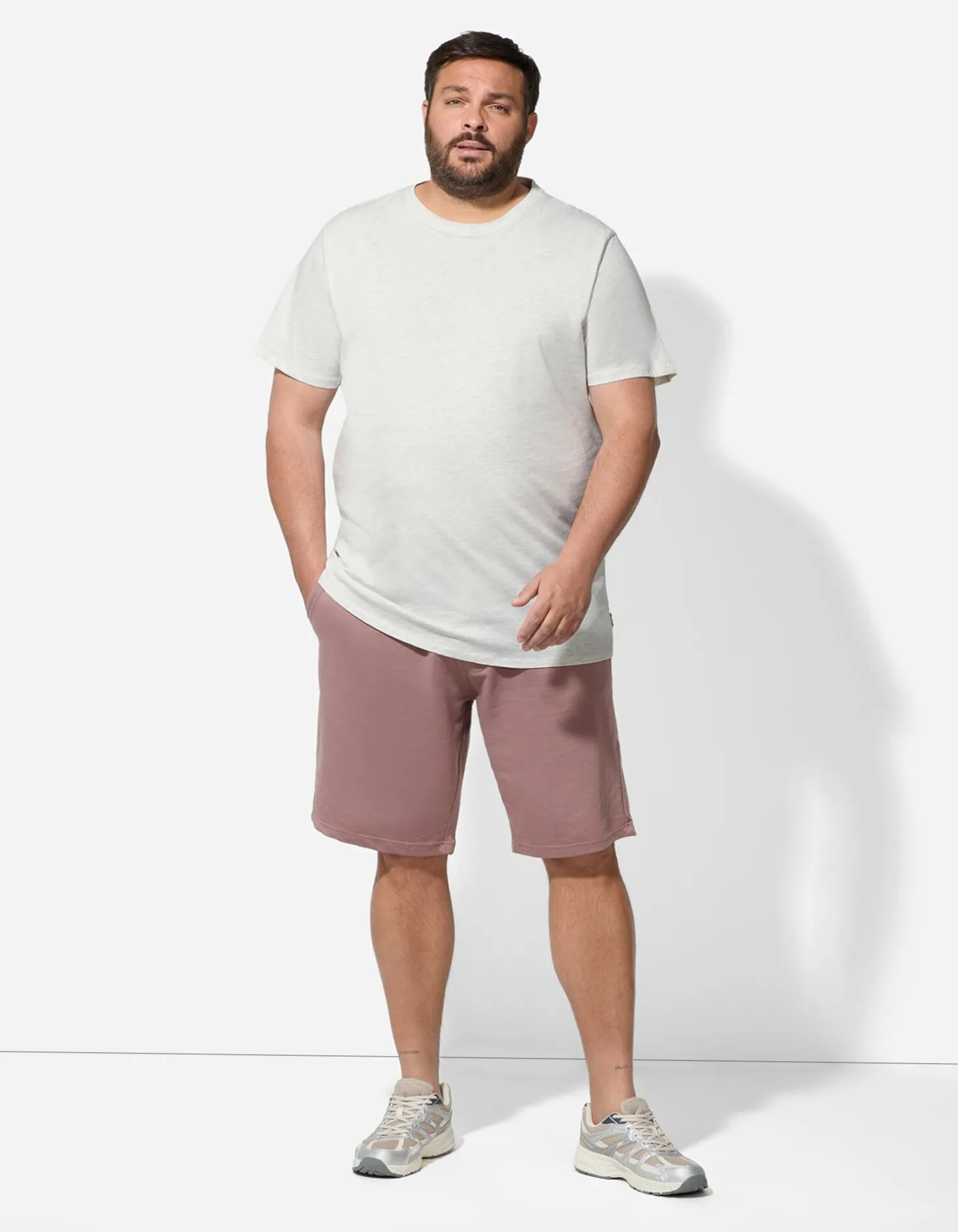 T-shirt - Ronde hals - wit