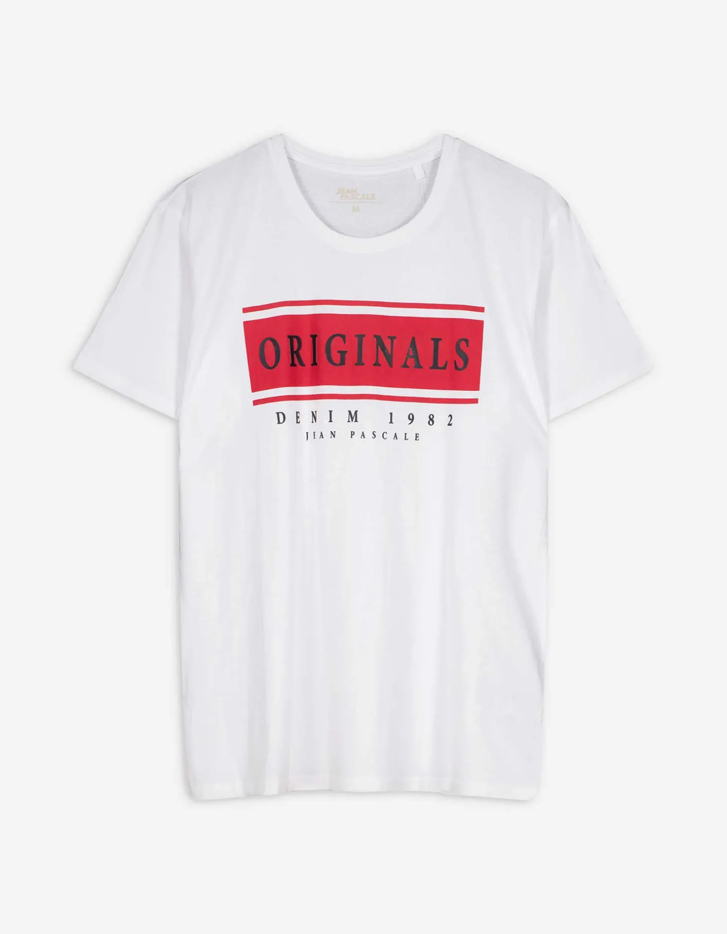 T-shirt - Ronde hals - wit