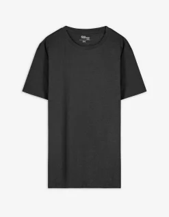 T-shirt - Ronde hals - zwart