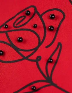 T-shirt - Sierkraaltjes - rood