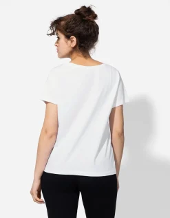 T-shirt - Sierkraaltjes - wit