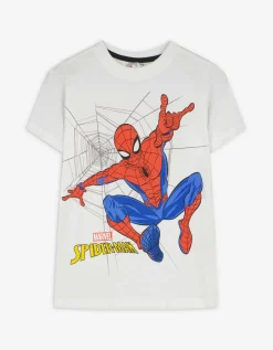 T-shirt - Spiderman - wit