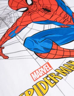 T-shirt - Spiderman - wit