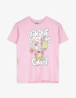 T-shirt - SpongeBob SquarePants - roze