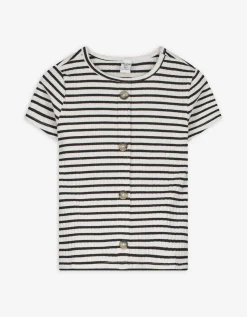 T-shirt - Strepen - wit