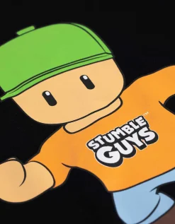 T-shirt - Stumble Guys - zwart