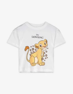 T-shirt - The Lion King - wit
