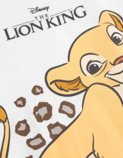 T-shirt - The Lion King - wit