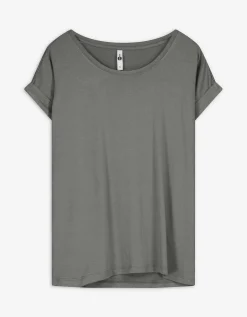 T-shirt - Viscosemix - groen