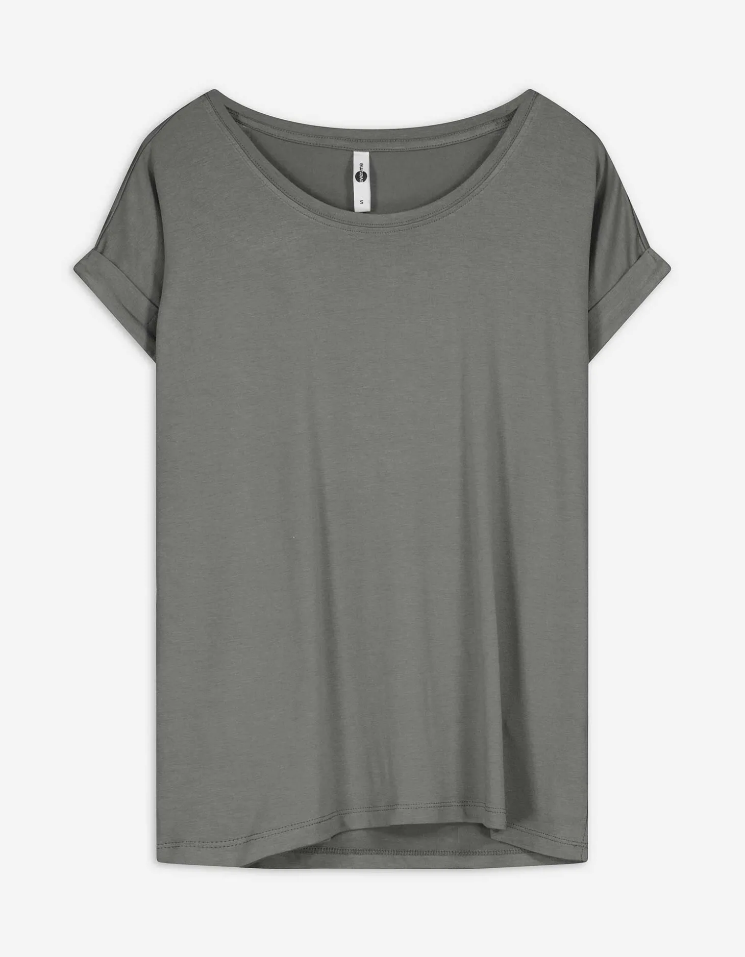 T-shirt - Viscosemix - groen