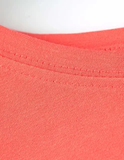 T-shirt - Viscosemix - lichtrood