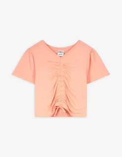 T-shirt - Viscosemix - oranje