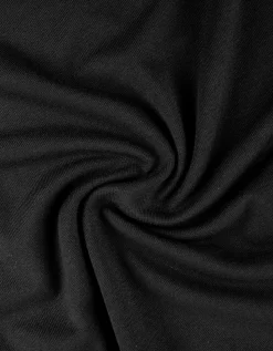 T-shirt - Viscosemix - zwart