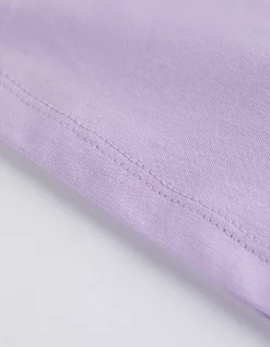 T-shirt - Volants - lila