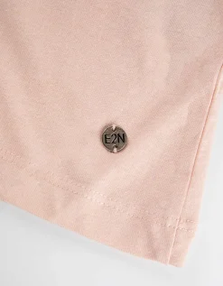 T-shirt - Vooropdruk - roze