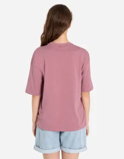 T-shirt - Vooropdruk - roze