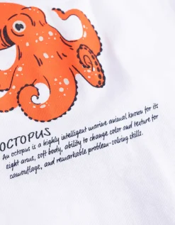 T-shirt - Vooropdruk - wit