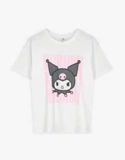 T-shirt - Vooropdruk - wit