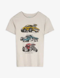 T-shirt - Vooropdruk - wit