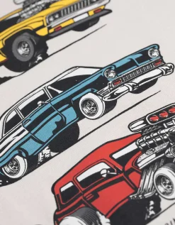 T-shirt - Vooropdruk - wit