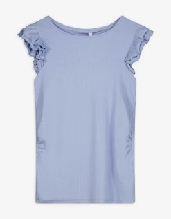 T-shirt - Zwangerschapskleding - lichtblauw