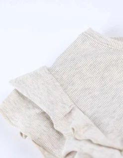 T-shirt - Zwangerschapskleding - beige