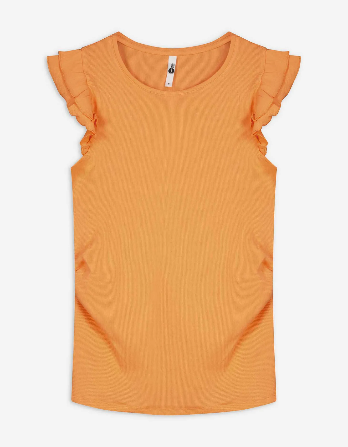 T-shirt - Zwangerschapskleding - oranje