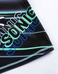 UV-shirt - Sonic - zwart
