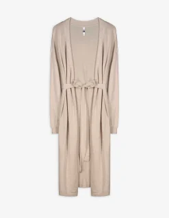 Vest - Strikceintuur - beige