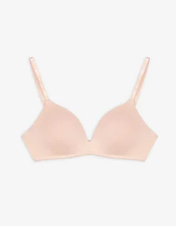 Zachte bh - Gewatteerde cups - roze