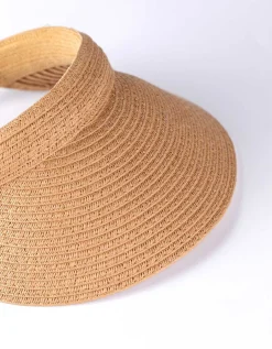 Zomerhoed - patroon - beige