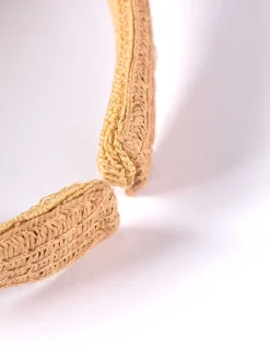 Zomerhoed - patroon - beige