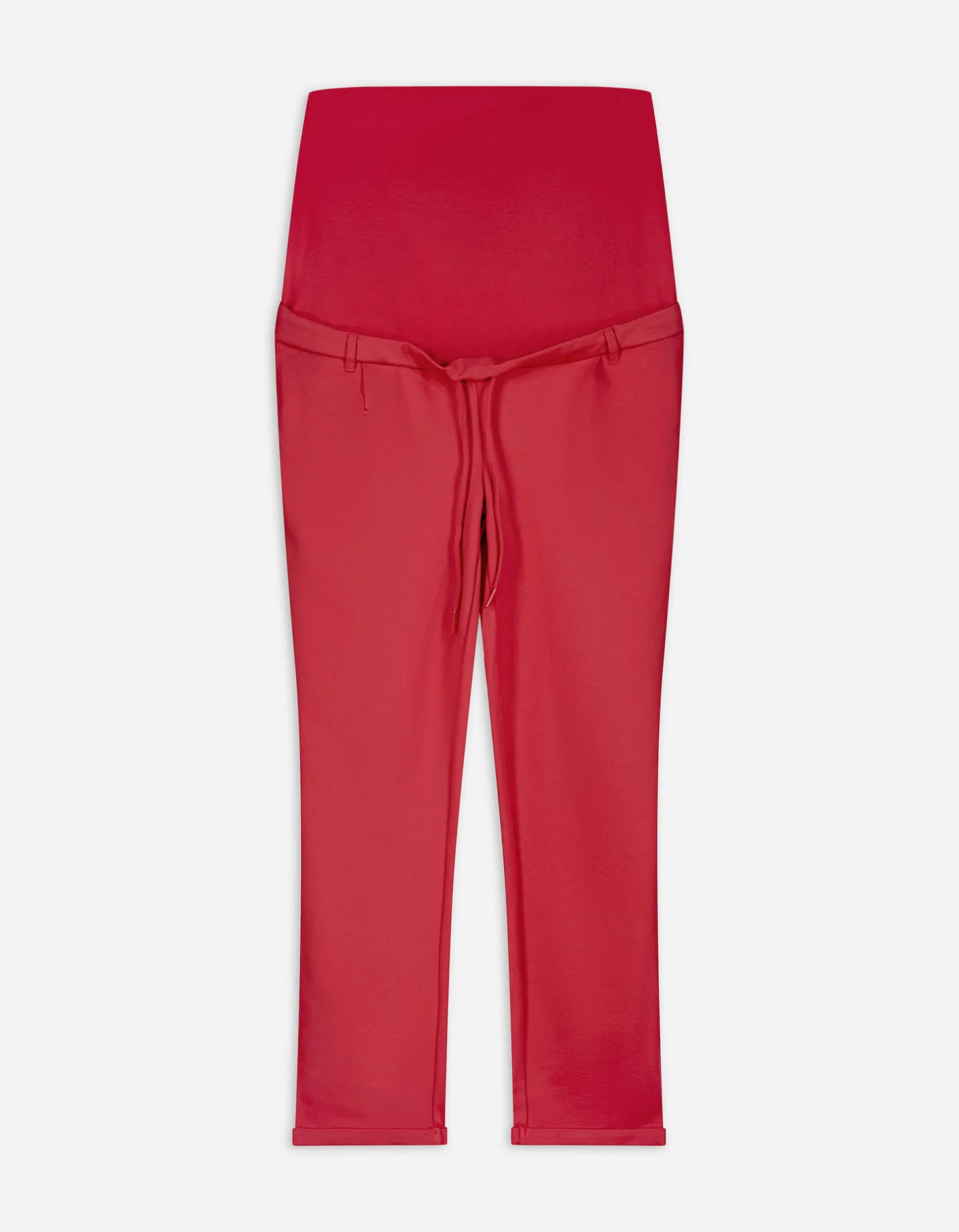 Zwangerschapsbroek - Zwangerschapskleding - rood