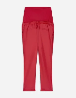 Zwangerschapsbroek - Zwangerschapskleding - rood