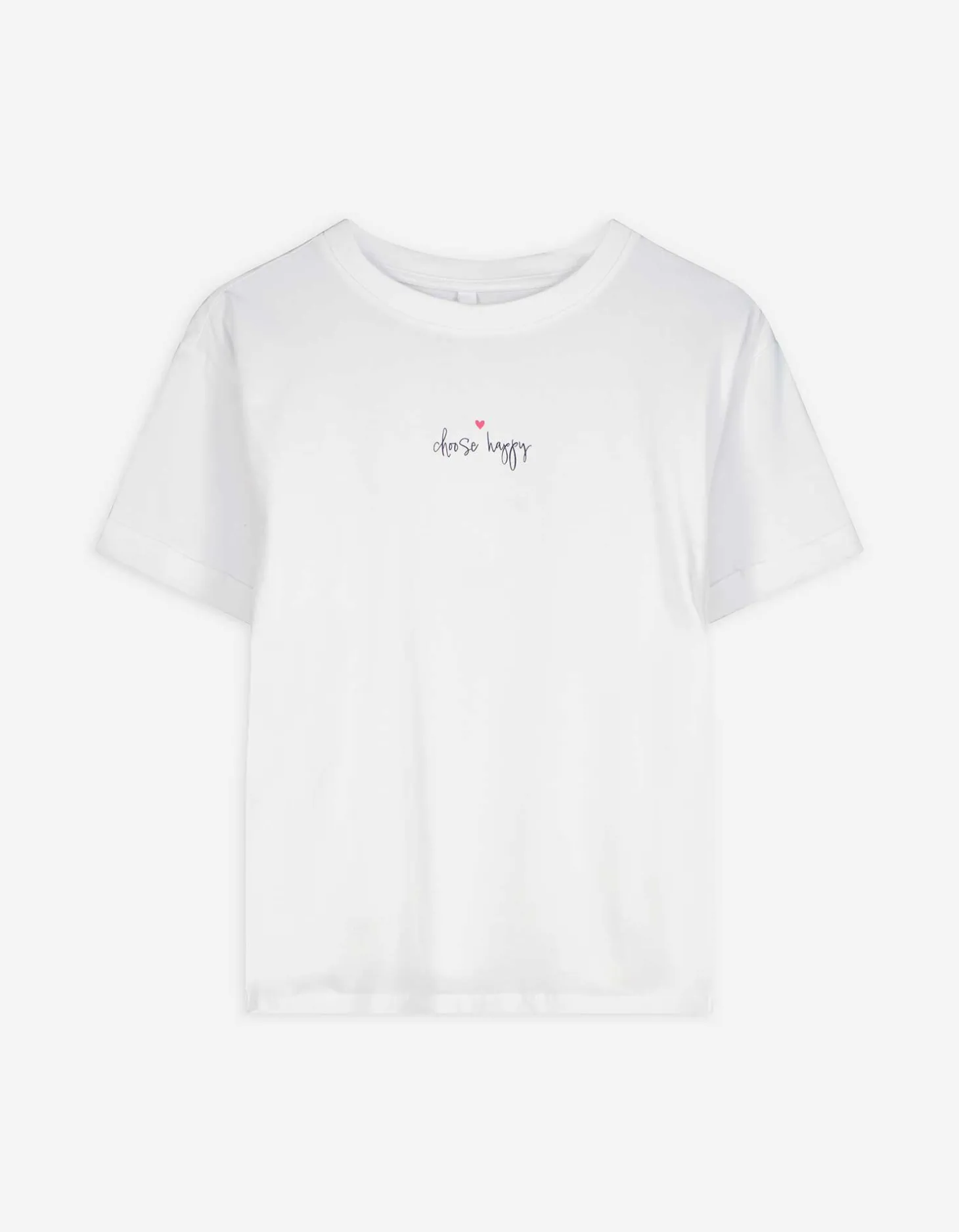 Zwangerschapsshirt - Print - wit