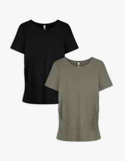 Zwangerschapsshirt - set van 2