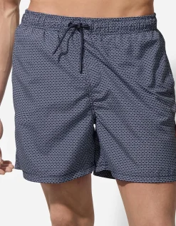 Zwembroek - polyester - donkerblauw