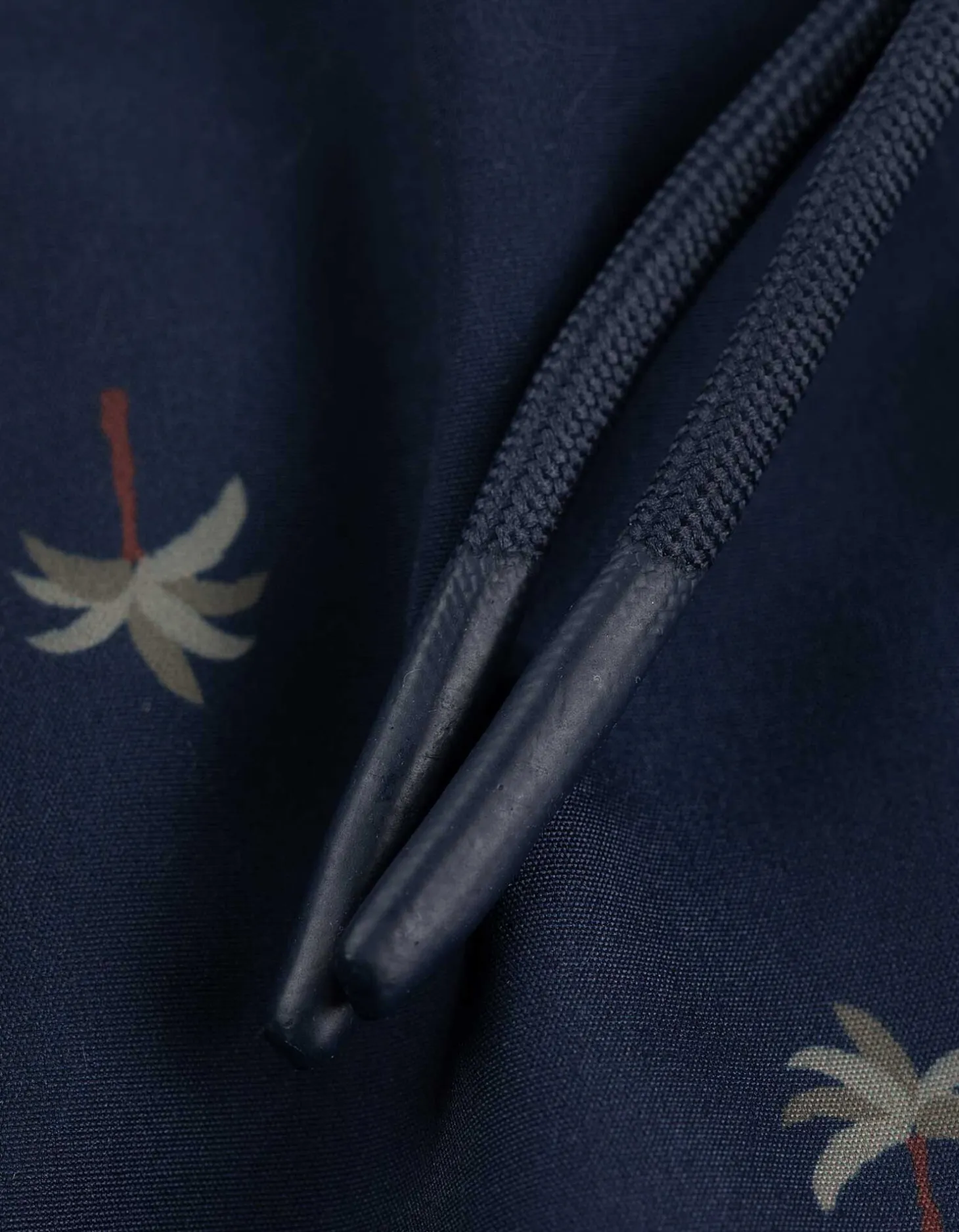 Zwembroek - Print all-over - donkerblauw